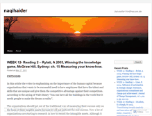 Tablet Screenshot of naqihaider.wordpress.com