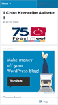 Mobile Screenshot of chiroaalbeke.wordpress.com