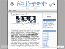 Tablet Screenshot of nocontrole.wordpress.com