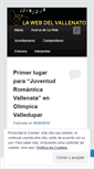 Mobile Screenshot of lawebdelvallenato.wordpress.com