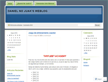 Tablet Screenshot of danielnojuak.wordpress.com