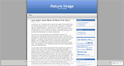 Desktop Screenshot of natureimage.wordpress.com