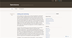 Desktop Screenshot of 3amvisions.wordpress.com
