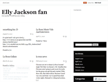 Tablet Screenshot of ellyjacksonfan.wordpress.com