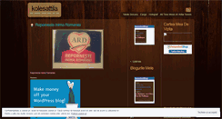 Desktop Screenshot of kolesattila.wordpress.com