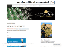 Tablet Screenshot of guyrubio.wordpress.com