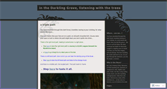 Desktop Screenshot of darklingmuse.wordpress.com