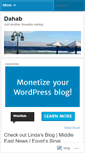 Mobile Screenshot of dahabinsinai.wordpress.com