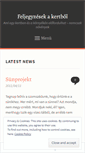 Mobile Screenshot of feljegyzesekakertbol.wordpress.com