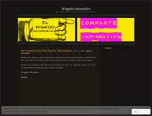 Tablet Screenshot of elhigadoinformatico.wordpress.com
