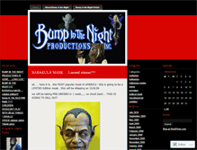 Tablet Screenshot of bumpinthenight.wordpress.com