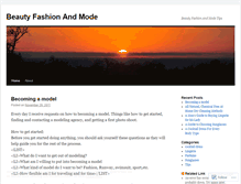 Tablet Screenshot of gayafashion.wordpress.com