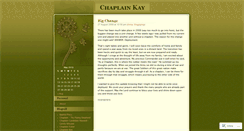 Desktop Screenshot of chaplainkay.wordpress.com