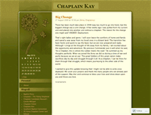 Tablet Screenshot of chaplainkay.wordpress.com