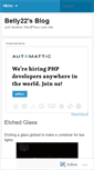 Mobile Screenshot of belly22.wordpress.com