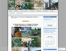 Tablet Screenshot of geonancy2.wordpress.com