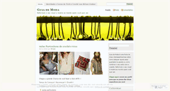 Desktop Screenshot of guiademoda.wordpress.com