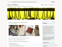 Tablet Screenshot of guiademoda.wordpress.com