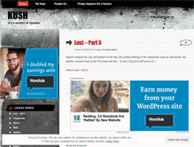 Tablet Screenshot of kshal.wordpress.com