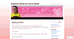 Desktop Screenshot of angelinagyaru.wordpress.com