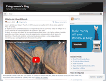Tablet Screenshot of fotogramarte.wordpress.com