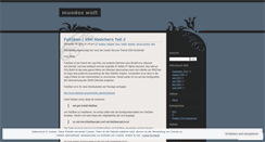 Desktop Screenshot of muede.wordpress.com