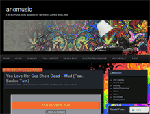 Tablet Screenshot of anomusic.wordpress.com