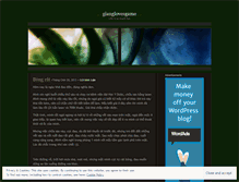 Tablet Screenshot of gianglovesgame.wordpress.com