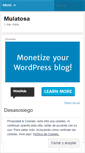 Mobile Screenshot of mulatosa.wordpress.com