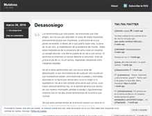 Tablet Screenshot of mulatosa.wordpress.com