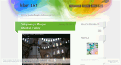 Desktop Screenshot of islam1o1.wordpress.com