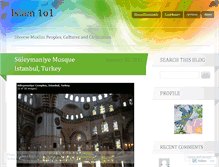 Tablet Screenshot of islam1o1.wordpress.com