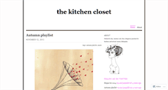 Desktop Screenshot of cashmerekitchen.wordpress.com