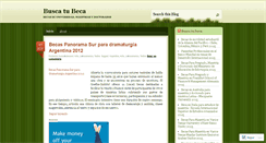 Desktop Screenshot of buscatubeca.wordpress.com