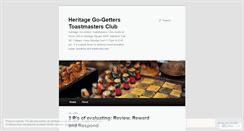 Desktop Screenshot of heritagegogetter.wordpress.com