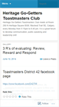 Mobile Screenshot of heritagegogetter.wordpress.com