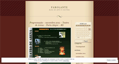 Desktop Screenshot of farolante.wordpress.com