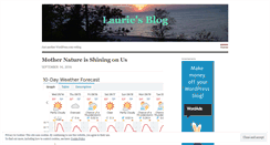 Desktop Screenshot of lauriesampson.wordpress.com