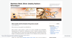 Desktop Screenshot of fashionjewellry.wordpress.com