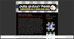 Desktop Screenshot of oversleazyeggs.wordpress.com