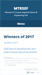 Mobile Screenshot of mtrsef.wordpress.com