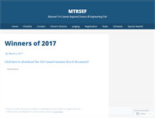 Tablet Screenshot of mtrsef.wordpress.com