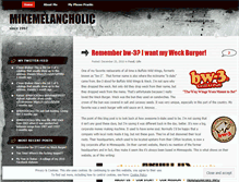 Tablet Screenshot of mikemelancholic.wordpress.com