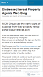 Mobile Screenshot of distressedinvestpropertyagents.wordpress.com