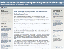 Tablet Screenshot of distressedinvestpropertyagents.wordpress.com