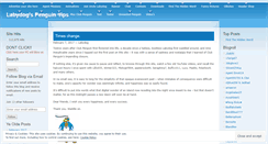Desktop Screenshot of labydogpenguintips.wordpress.com