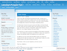 Tablet Screenshot of labydogpenguintips.wordpress.com
