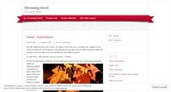 Desktop Screenshot of dreamingjewel.wordpress.com