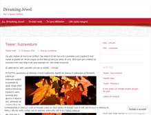 Tablet Screenshot of dreamingjewel.wordpress.com