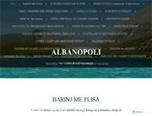 Tablet Screenshot of albanopoli.wordpress.com